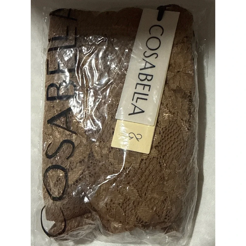 Cosabella Never Say Never Men's Lace G-String Quattro size XL NWT